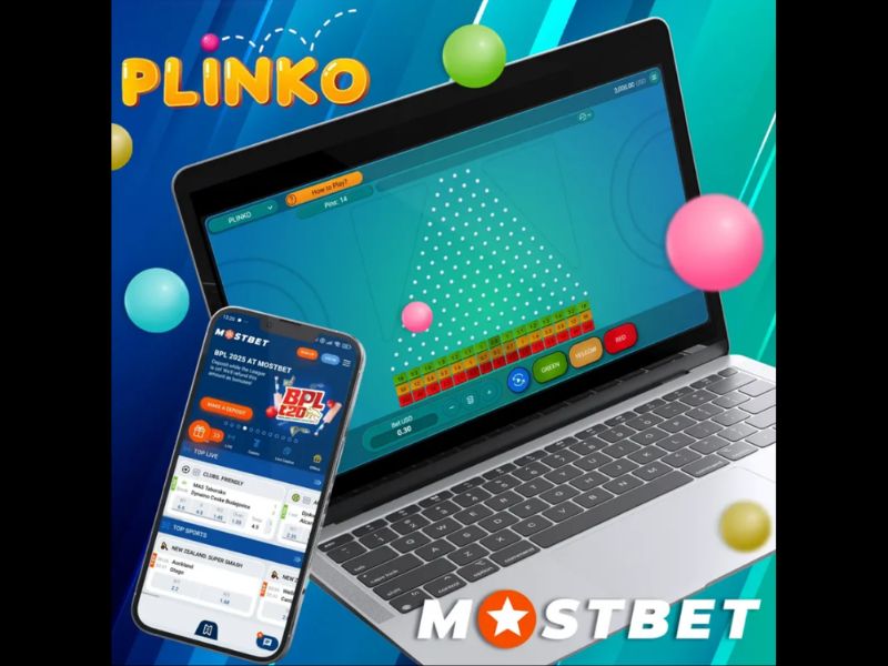 Spiele Plinko im MostBet Casino