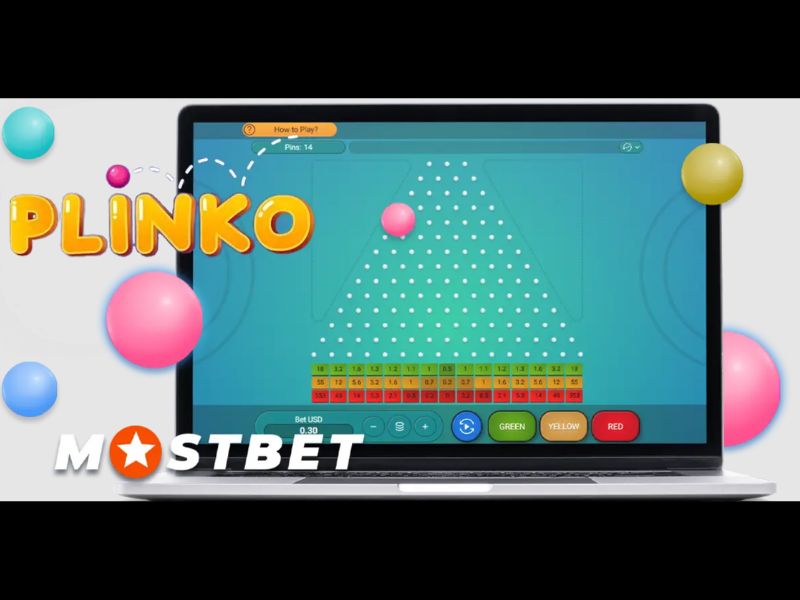 MostBet Online-Casino Plinko-Spiel