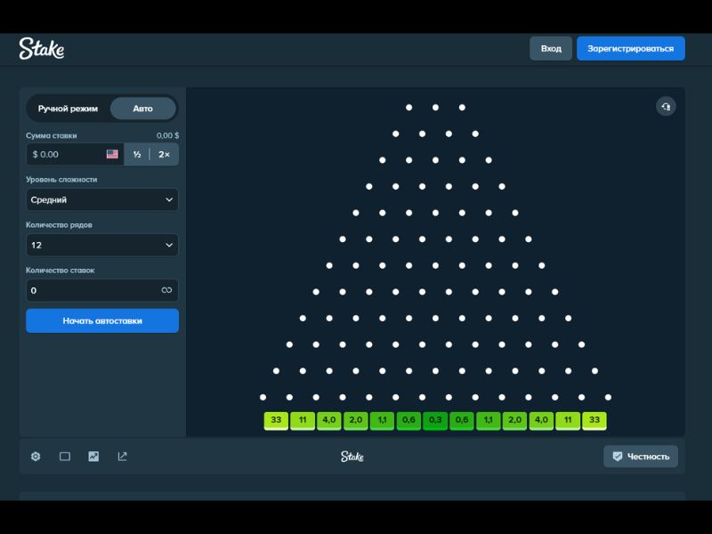 Cassino online Plinko at Stake